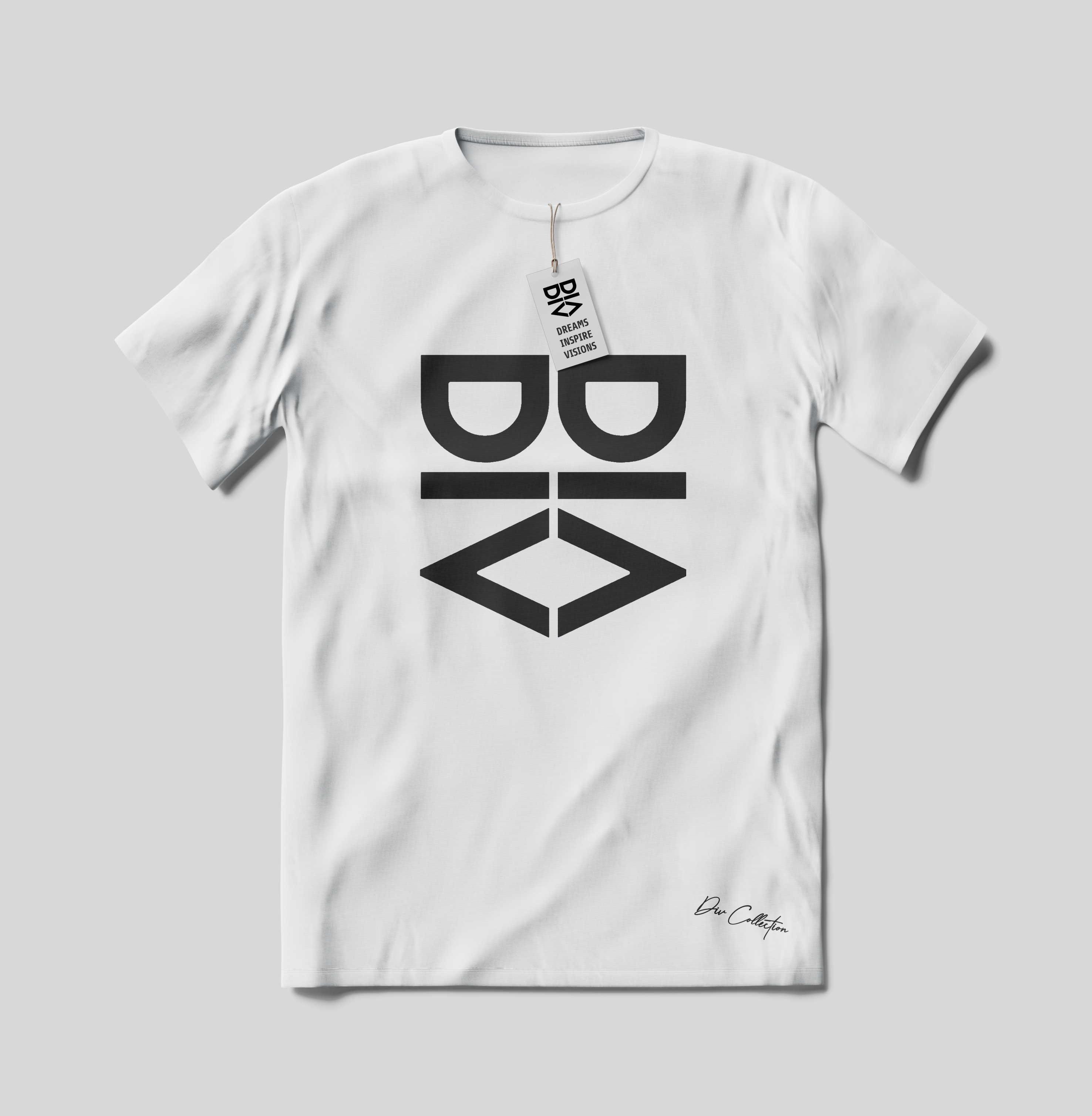 DIV Mode. T-Shirt in White