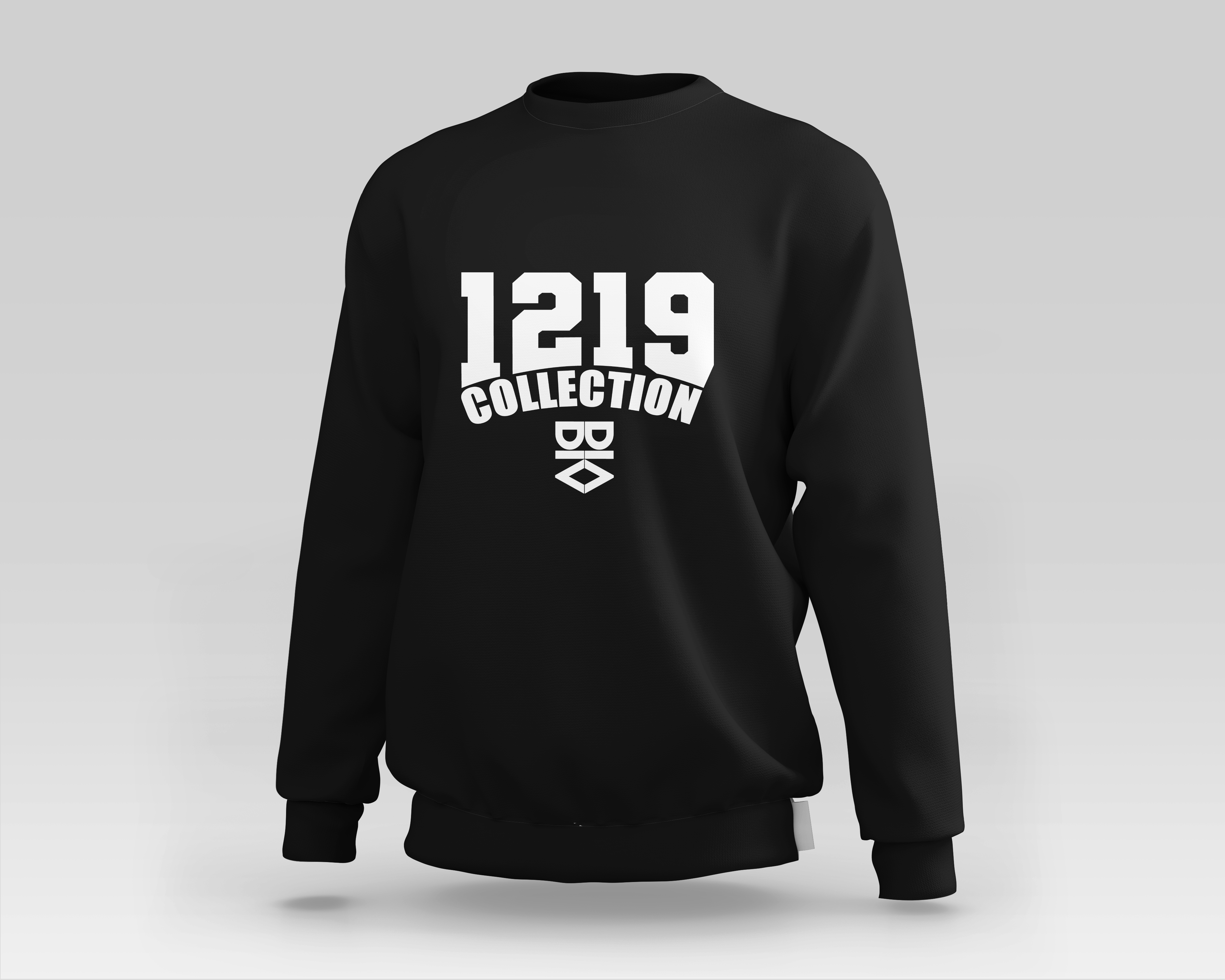 1219 Sweater in Black & White